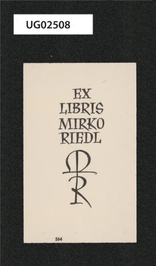 Ex libris Mirko Riedl