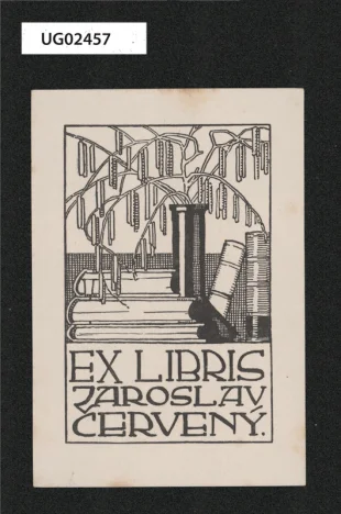 Ex libris Jaroslav Červený