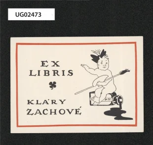 Ex libris Kláry Zachové