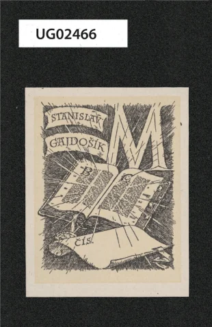 ( ex libris) Stanislav Gajdošík