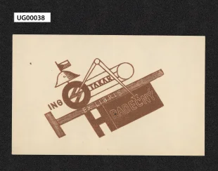 Ex libris ing. Otakar Hradečný
