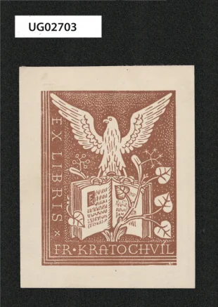 Ex libris Fr. Kratochvíl