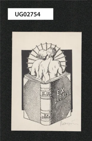 Ex libris K. H.
