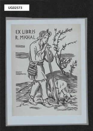 Ex libris R. Michal