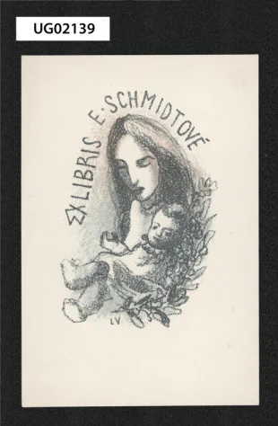 Ex libis E. Schmidtová