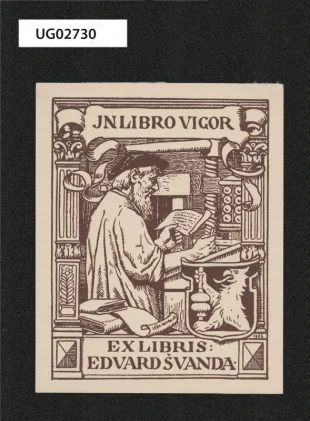 Ex libris Edvard Švanda