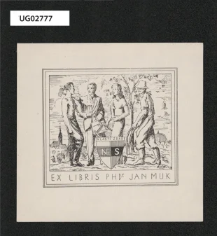 Ex libris PHDr Jan Muk