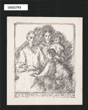 Ex libris Vácslav Rudl