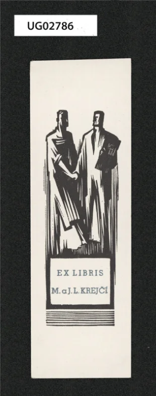 Ex libris M. a J. L. Krejčí