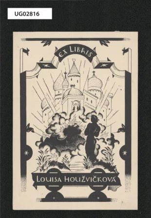 Ex libris Louisa Houžvičková
