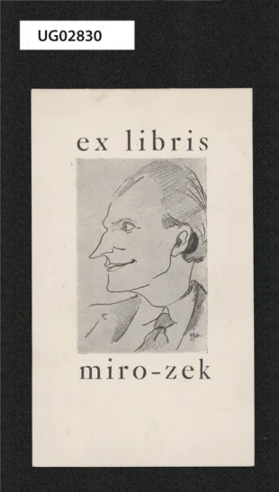 ex libris miro -zek