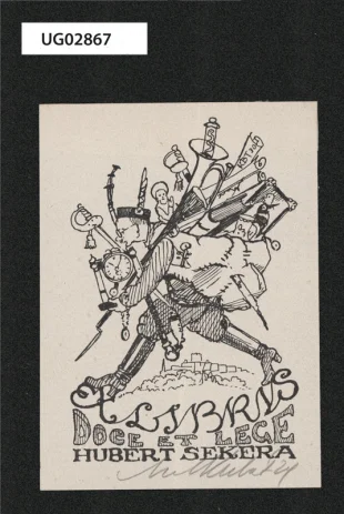 Ex libris Hubert Sekera
