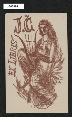 Ex libris J. Č. (Josef Čížek)