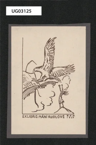 Ex libris Máni Rudlové