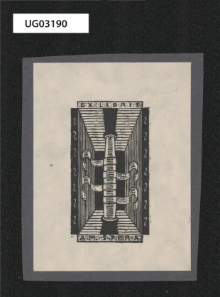 Ex libris A. M. Špera