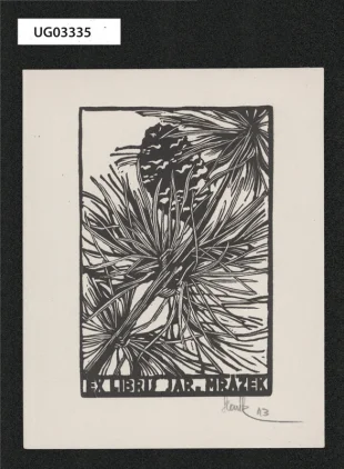 Ex libris Jur. Mrázek