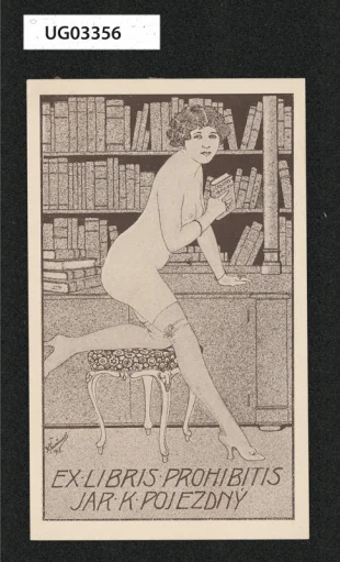Ex libris prohibitis Jar. K. Pojezdný