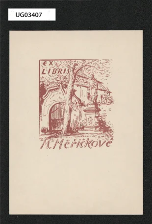 Ex libris M. Měřičkové