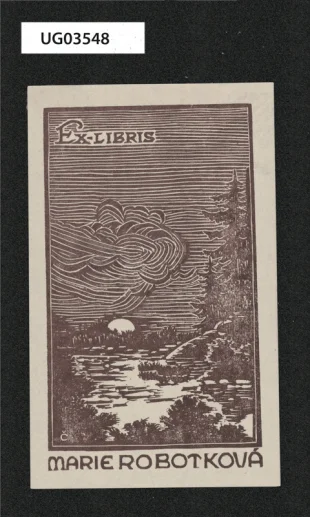 Ex libris Marie Robotková