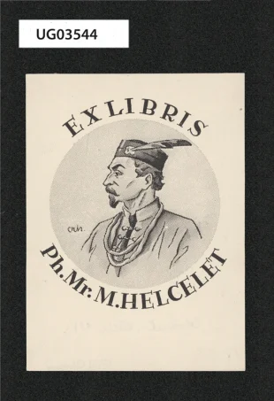 Ex libris Ph. Mr. M. Helcelet
