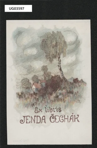Ex libris Jenda Čechák