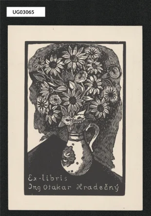 Ex-libris Ing Otakar Hradečný