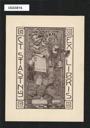 Ex libris Ct. Šťastný
