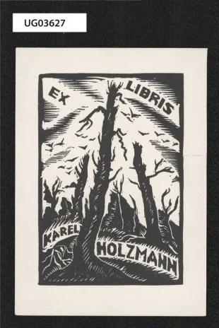 Ex libris Karel Holzmann