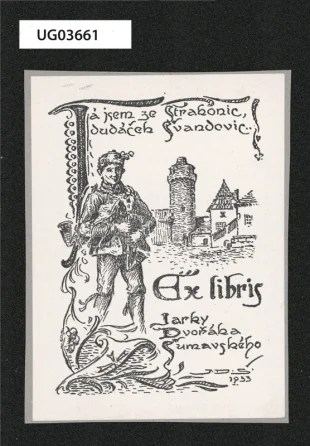 Ex libris Jarky Dvořáka Šumavského