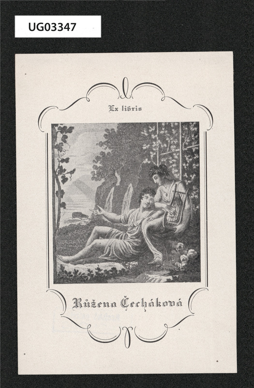 Ex libris Růžena Čecháková