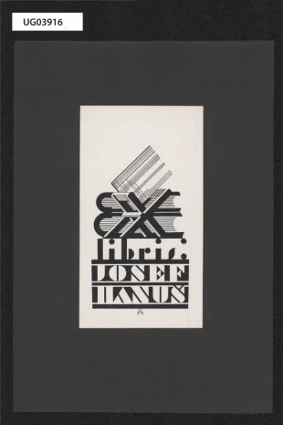 Ex libris Josef Hanuš