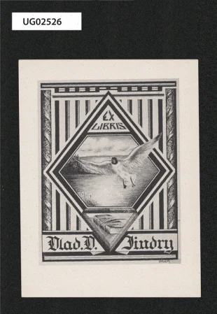 Ex libris Vlach. V. Jindry