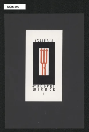 Ex libris Dr. Robert Wiener