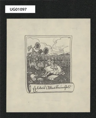 Ex libris Albert Bauersfeld