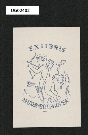 Ex libris MUDr. Boh. Boček