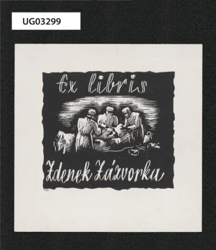 Ex libris Zdenek Zázvorka