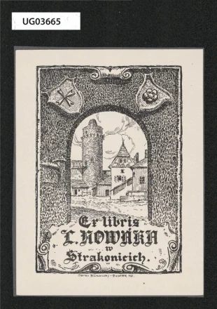 Ex libris L. Nowáka w Strakonicích