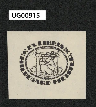 ex libris Hildegard Meister