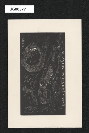 Ex libris Ema a Jaroslav Mrázek
