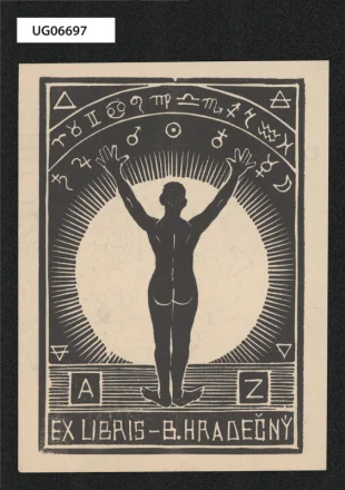 Ex libris - B. Hradečný
