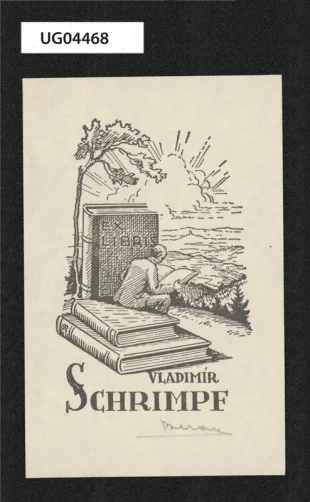 Ex libris Vladimír Schrimpf