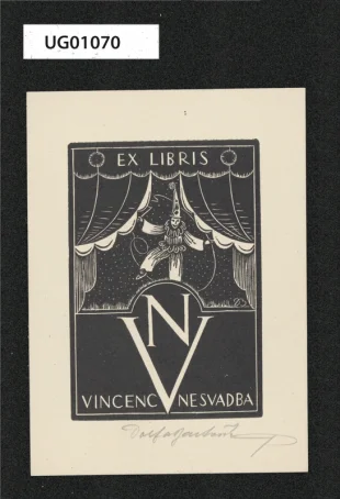 Ex libris Vincenc Nesvadba