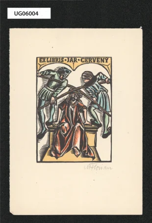 Ex libris Jar. Červený