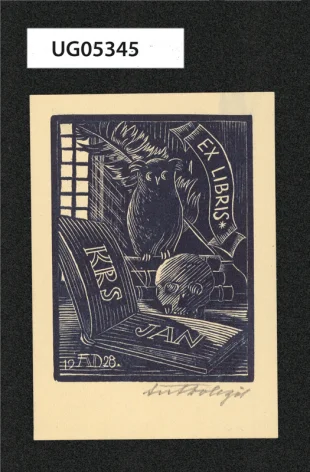 Ex libris Jan Krs