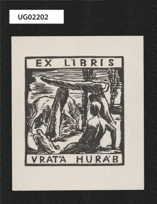 Ex libris Vraťa Huráb