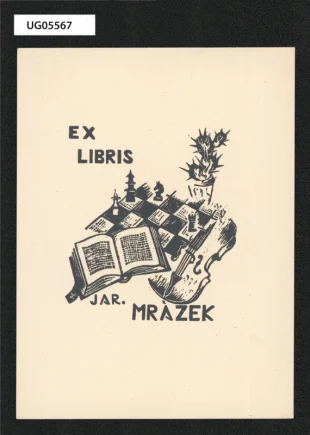 Ex libris Jar. Mrázek