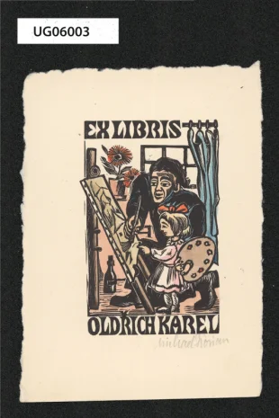 Ex libris Oldřich Karel