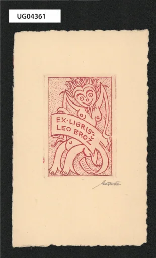 Ex libris Leo Brož