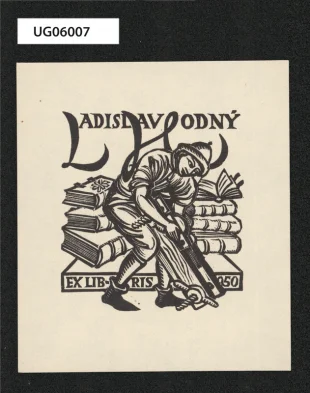 Ex libris Ladislav Hodný