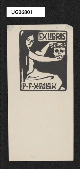 Ex libris P. F. X. Polak